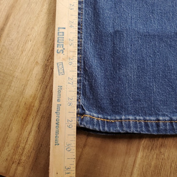 New Levi's 511 Slim Jeans Mens W32 L29 Blue Stretch Denim 04511-6363 - Picture 8 of 10